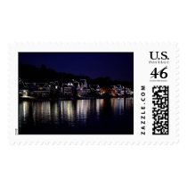 Reflections of Boat House Row, Schuylkill River Stamp