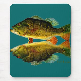 Reflections of Fish Mouse Mat