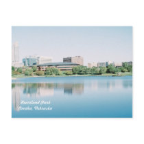 Reflections of  Heartland Park Omaha, Nebraska Post Card