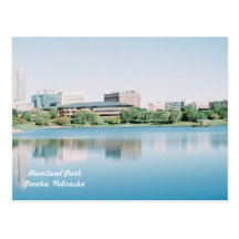 Reflections of  Heartland Park Omaha, Nebraska Post Card