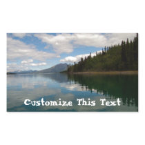 Reflections of Life; Customizable Rectangle Stickers