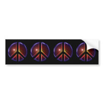 Reflections of Peace Bumper Sticker bumper stickers by MidnightAkita Reflections of Peace Bumper Sticker bumper stickers