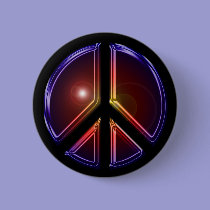 Reflections of Peace Button by MidnightAkita Reflections of Peace Button