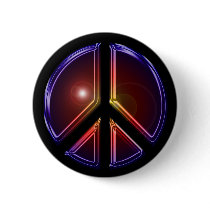Reflections of Peace Button by MidnightAkita Reflections of Peace Button
