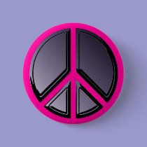Reflections of Peace Button by MidnightAkita Reflections of Peace Button