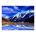 Reflections of snow capped mountain, poster posters by design_girl Reflections of snow capped mountain, poster posters