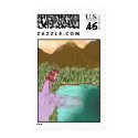reflections postage stamp
