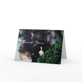 Reflections Thank You Card card