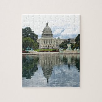 Reflections- US Capitol Jigsaw Puzzle