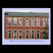 "Reflective" Art postcards