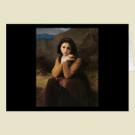 Reflective Beauty (Mignon Pensive) 1869 Bouguereau cards