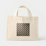 Reflective Carbon Fiber Textured Canvas Bags