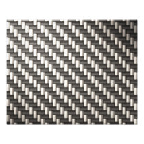 Reflective Carbon Fiber Textured Photo Art