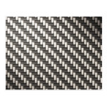 Reflective Carbon Fiber Textured Post Cards
