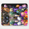 Reflective Fractal Spheres mousepads