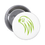 Reflexión del pájaro del Budgerigar Pins