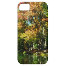 Reflexión preciosa del otoño iPhone 5 Case-Mate protectores