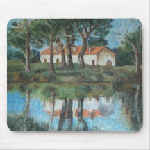 Reflexo - óleo - 35x45 mouse pad