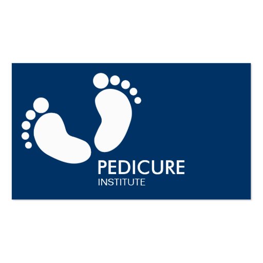 Reflexology Podology & Pedicure No3 Business Card