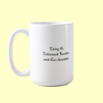 Reformed Vegetarians - leader's mug by Eddy_G Reformed Vegetarians - leader's mug