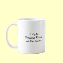 Reformed Vegetarians - leader's mug