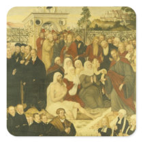 Reformers' group at a miracle square stickers