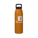 Refresher, with The Commute Logo water bottles
