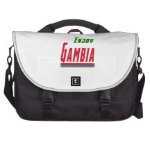 Refresque los diseños para Gambia Bolsa De Ordenador