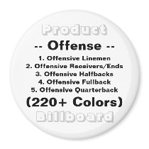 REFRIGERATOR FOOTBALL TD MAGNET GAME