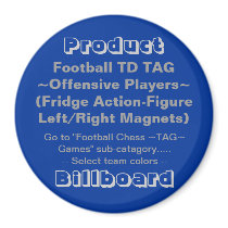 REFRIGERATOR FOOTBALL TD MAGNET GAME