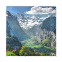Refrigerator Magnet Awesome Switzerland Alps