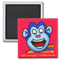 Refrigerator Magnet--Billy Gorilly magnet