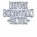 refuge christian center tee t-shirts by OBVIOUSGIANT refuge christian center tee t-shirts
