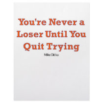 Refuse to Lose Custom Letterhead
