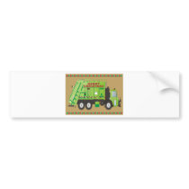 Refuse Truck bumper stickers