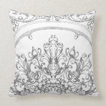 Regal Acorns and Scroll pillows