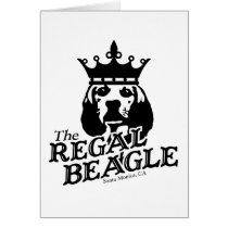 Regal Beagle Card
