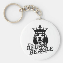 Regal Beagle Key Chain