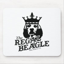 Regal Beagle Mousepads
