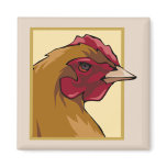 Regal Chicken Magnet