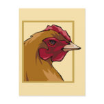 Regal Chicken Post Card