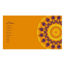 Regal Kaleidoscope Business Cards
