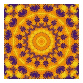 Regal Kaleidoscope print