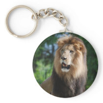 Regal Lion Keychain