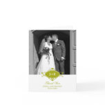 Regal Monogram Thank You Card