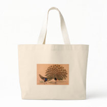 Regal Peacocks Tote Bag