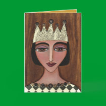Regal Queen - greeting card (3)