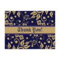 Regal Thank You Postcards by zazzleproducts1 Regal Thank You Postcards