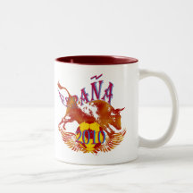 Regalos 2010 del balón de fútbol de Toro del Grung Tazas