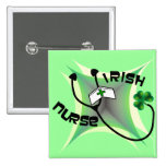 Regalos de la enfermera del irlandés pins
